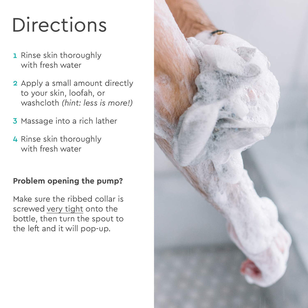 Puracy Body Wash packaging biodegradable demonstrates eco-friendly bottle option.