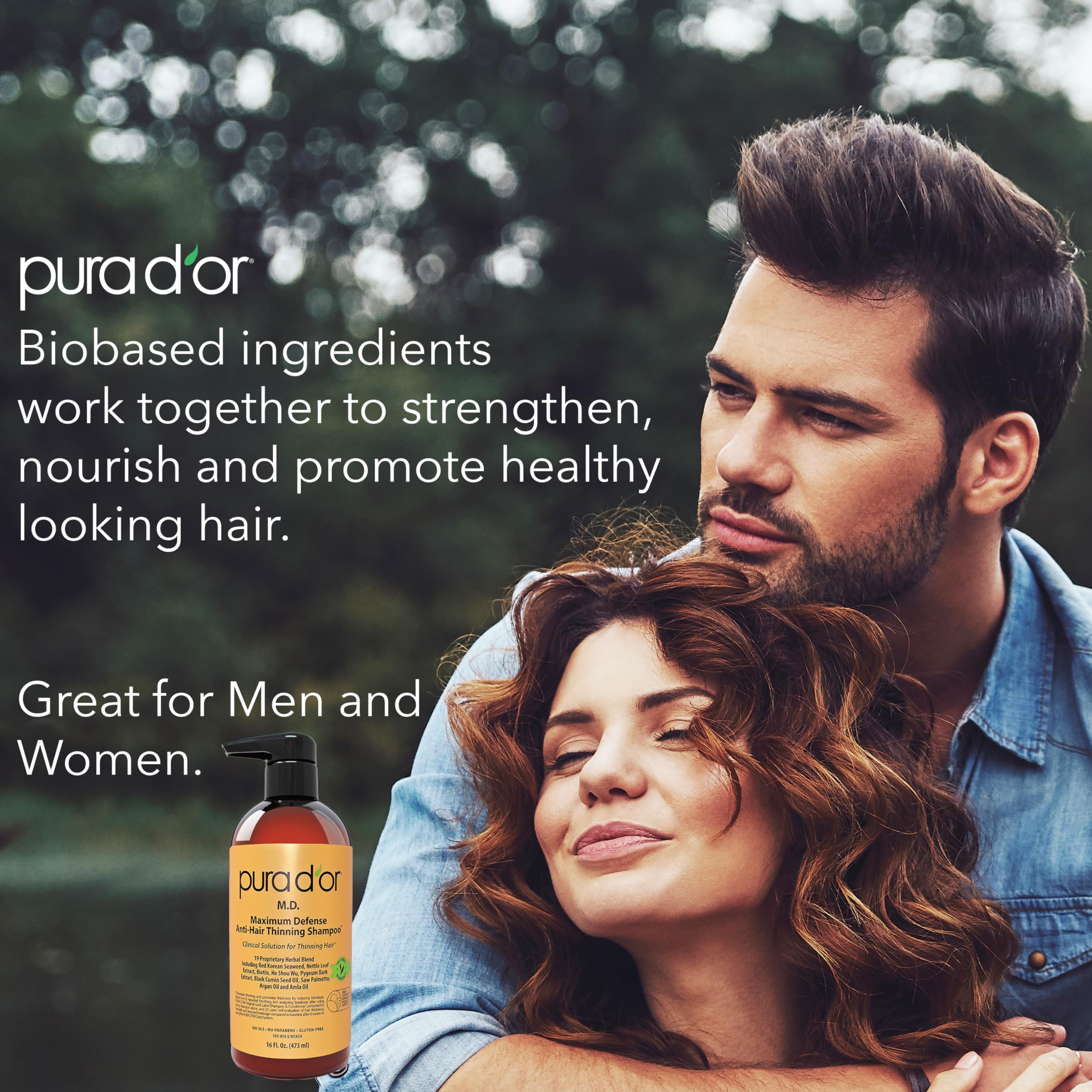 Creamy lather forms to cleanse and refresh hair.