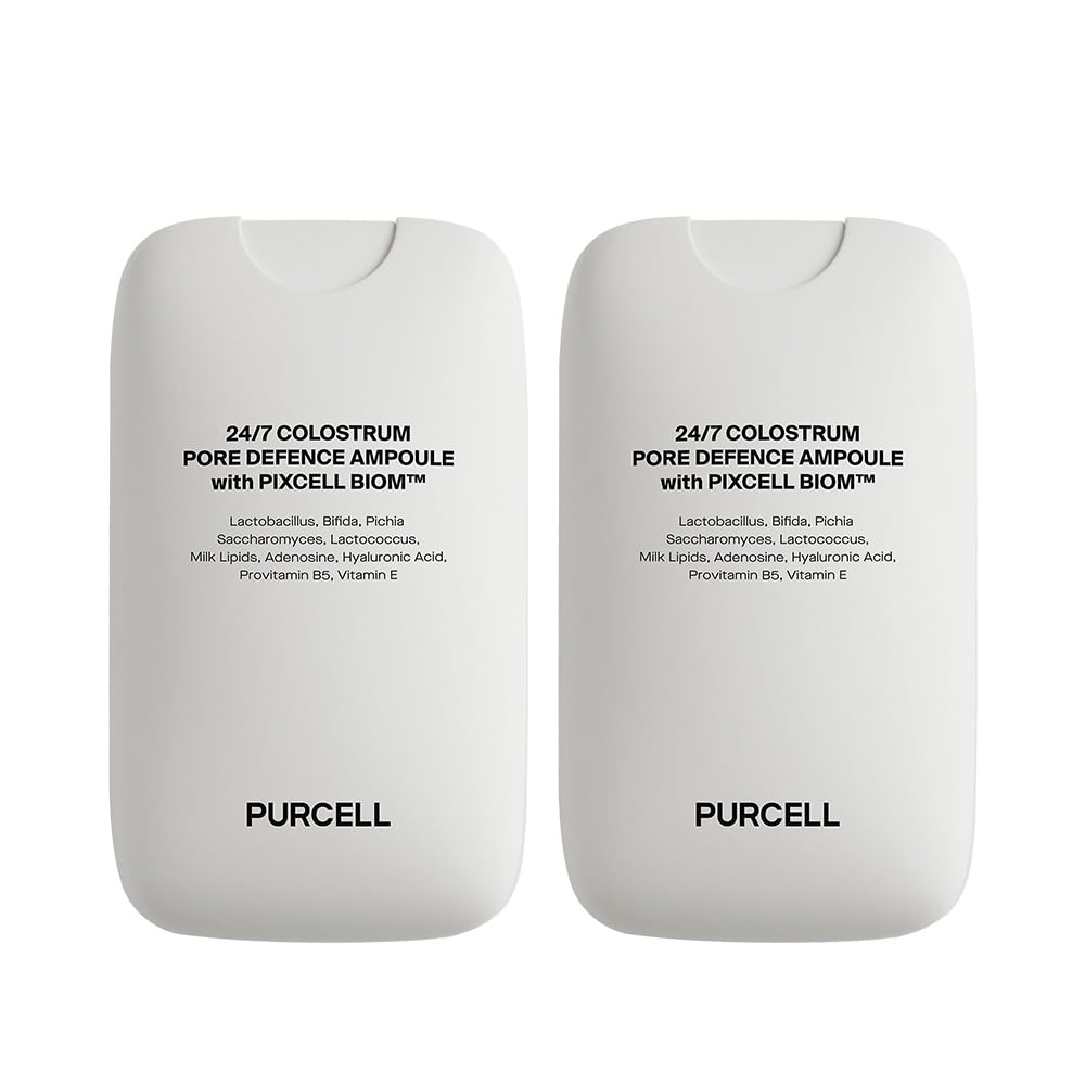 Purcell 24/7 Colostrum Ampoule Mist bottle priming and hydrating for a smooth base