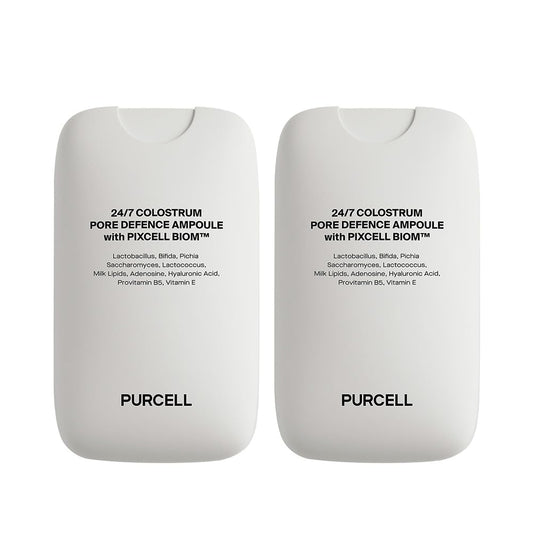 Purcell 24/7 Colostrum Ampoule Mist bottle priming and hydrating for a smooth base