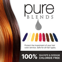 Pure Blends Sun Hydrating Color Depositing Shampoo packaging front view.