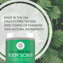 Pure Body Naturals Dead Sea salt crystals emphasizing mineral-rich exfoliation