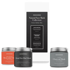 Pure Body Naturals gift set with Dead Sea Mud Mask showing mineral-rich formula for refreshed skin.