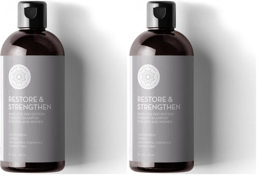 Pure Body Naturals Hair Loss Shampoo bottle 16oz supporting thinning hair care
