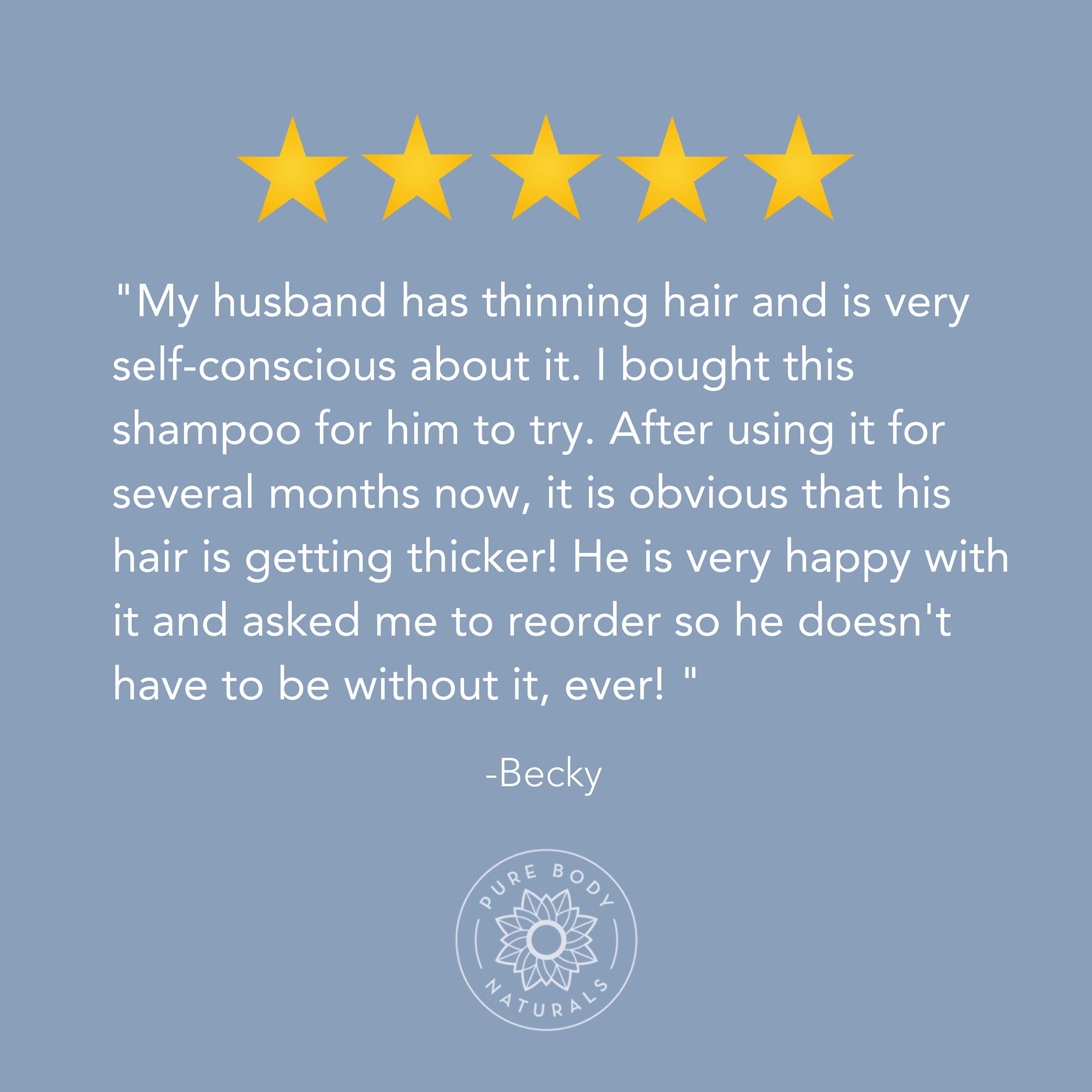 Pure Body Naturals Hair Loss Shampoo ingredients highlight niacin and biotin benefits