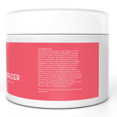 Pure Body Naturals Retinol Moisturizer being applied to skin during routine.