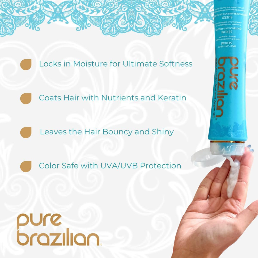 Close-up of bottle pump dispensing keratin and argan oil infusion for nourishment
