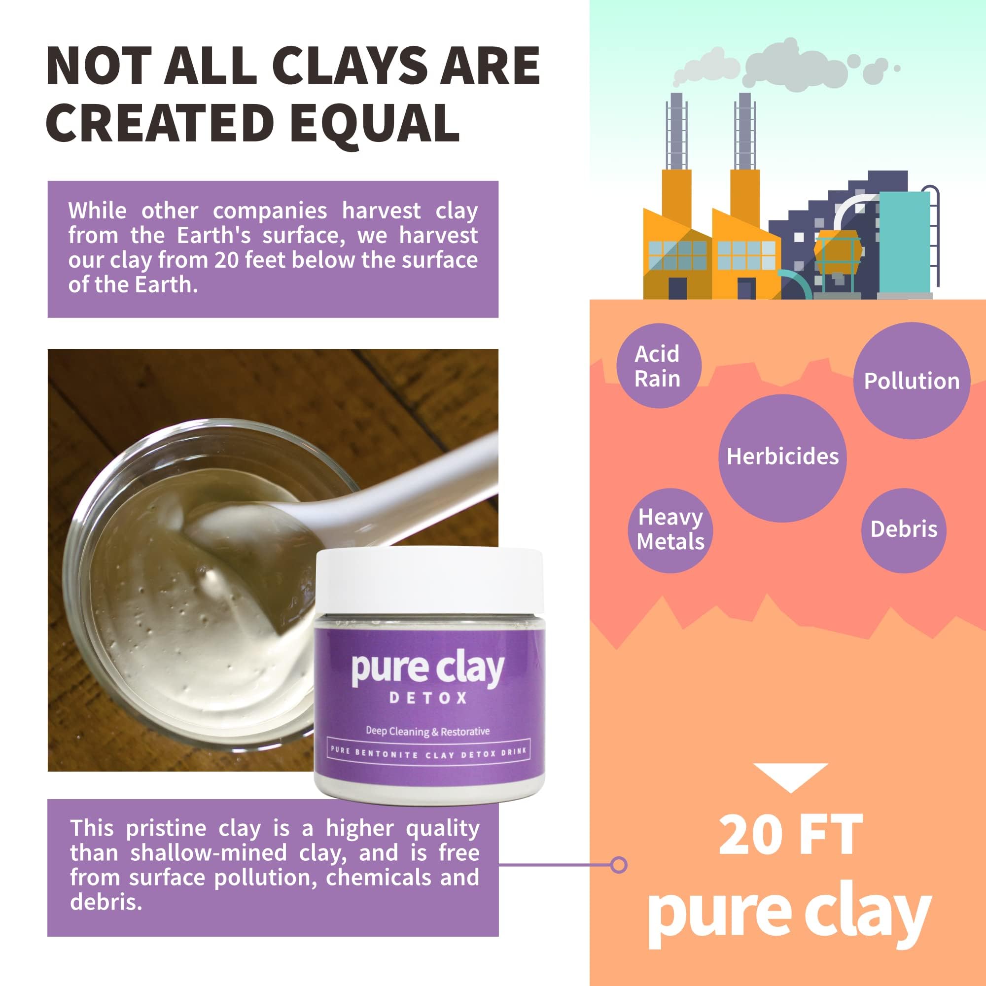 PURE CLAY toothpaste usage for gentle cleansing and oral care