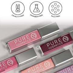 Pure Illumination lip gloss adds radiant shine.