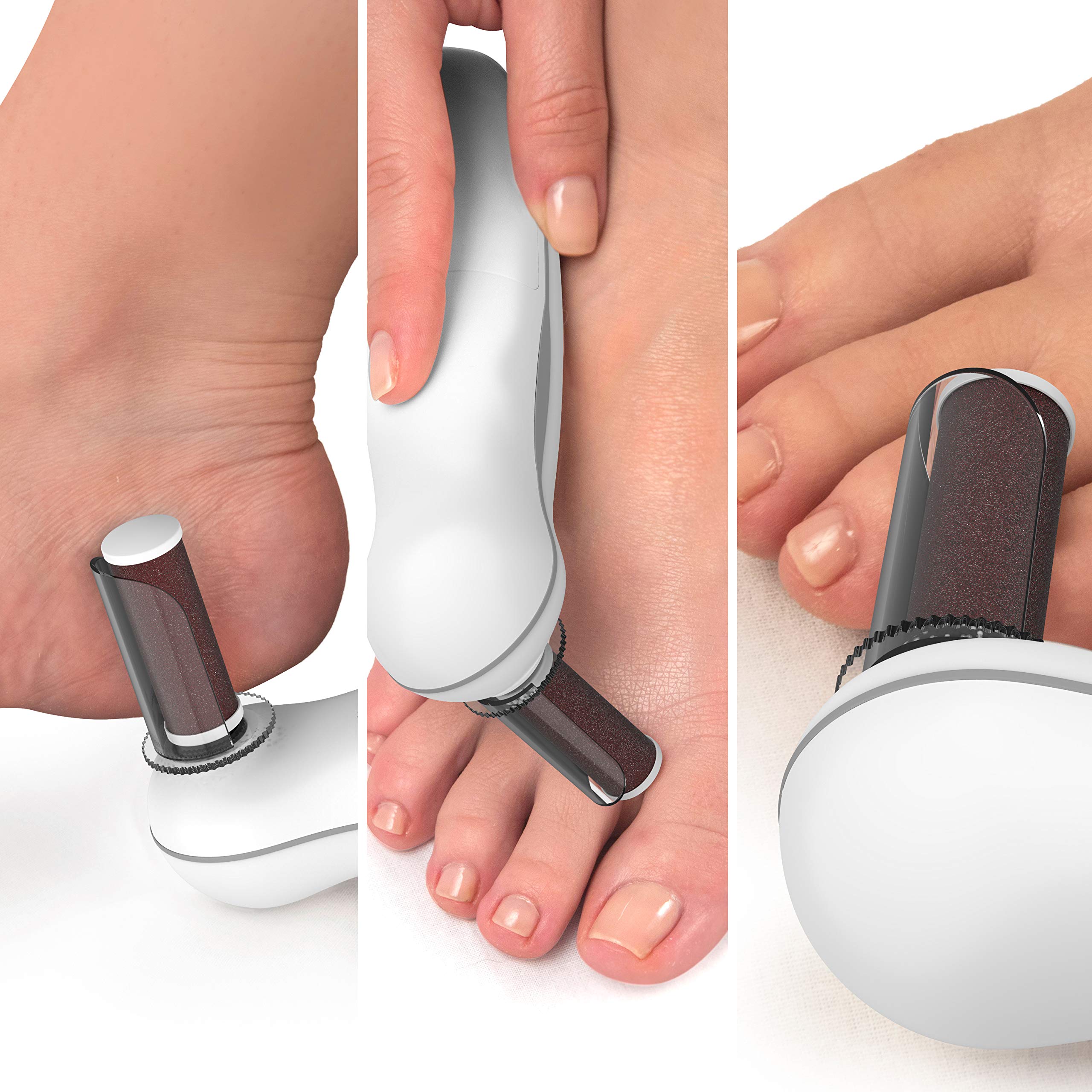 Sapphire-coated attachments of PurePedi Deluxe for precise nail care