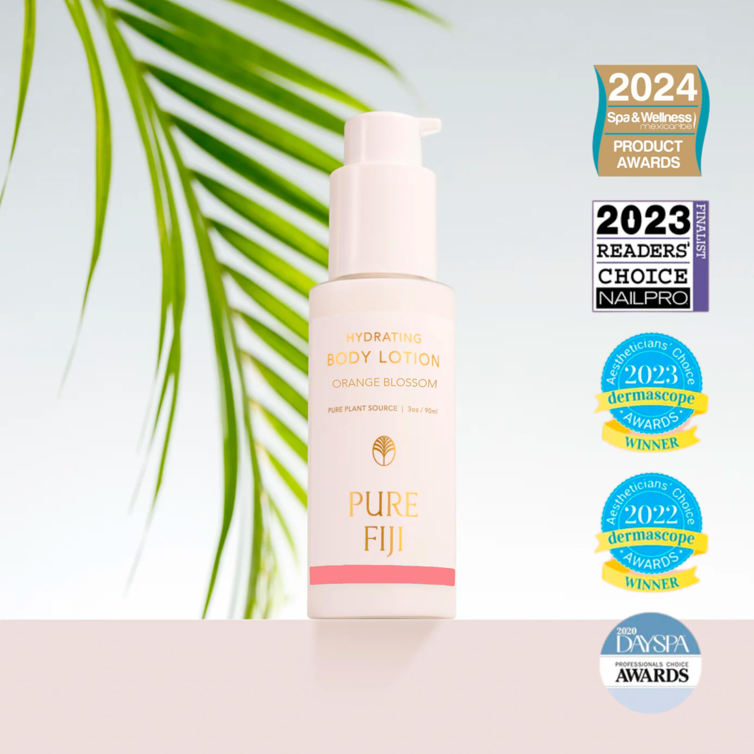 PURE FIJI Hydrating Body Lotion hyaluronic acid helps feel plump