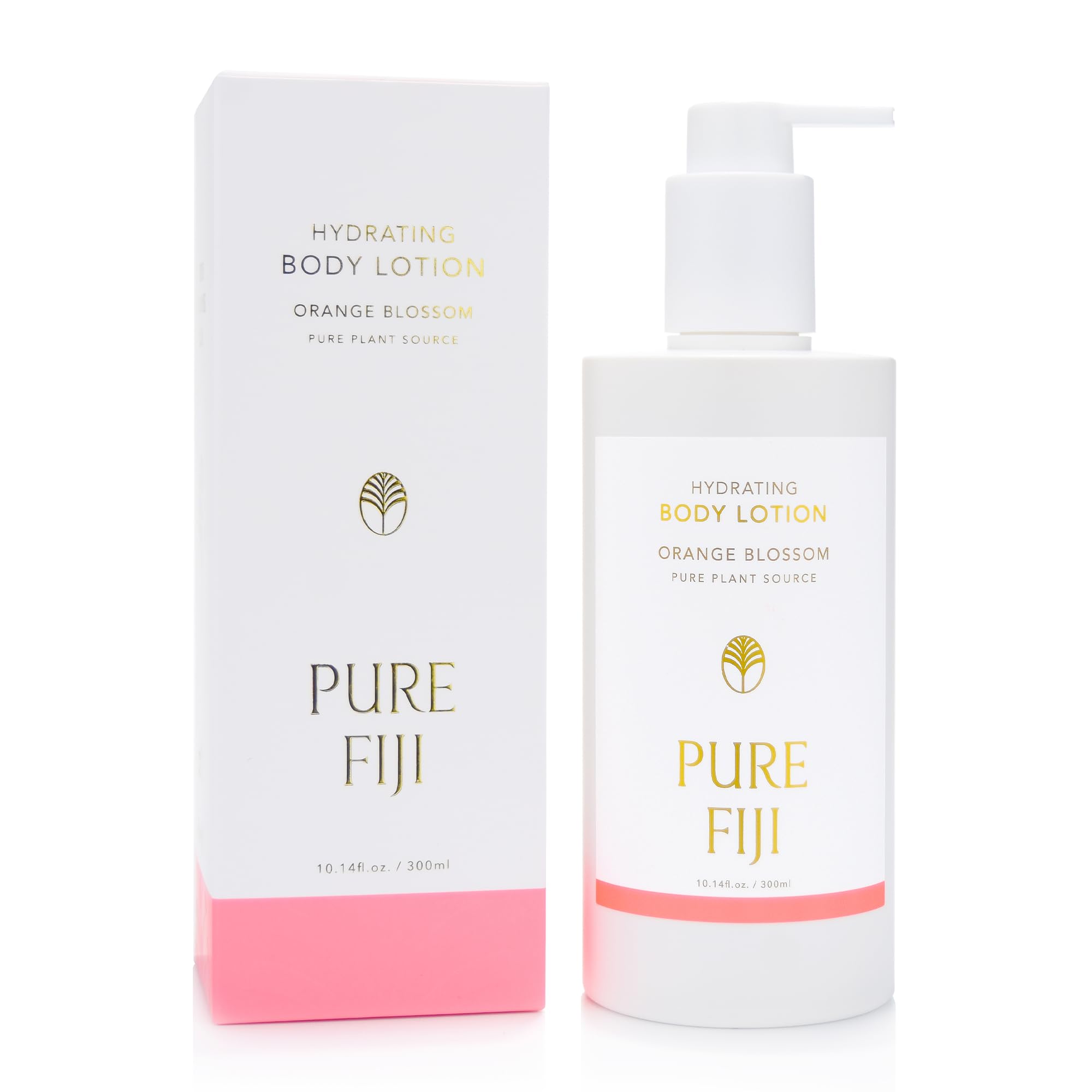 PURE FIJI Hydrating Body Lotion Orange Blossom bottle delivering daily moisture and glow