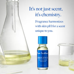 Pure Instinct bottle massage-application-ready texture for self-care routines.