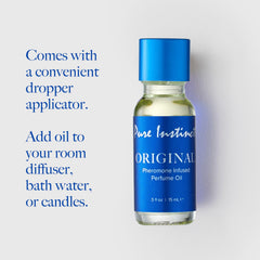 Pure Instinct diffuser compatibility hint for versatile aroma diffusion.