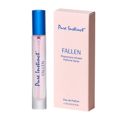Pure Instinct Fallen bottle front with sleek design for confident evenings