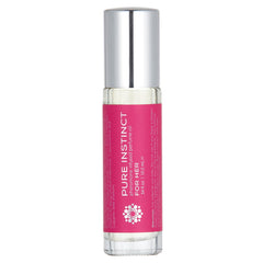 Pure Instinct Roll-On bottle close-up showing travel-ready packaging for on-the-go scent