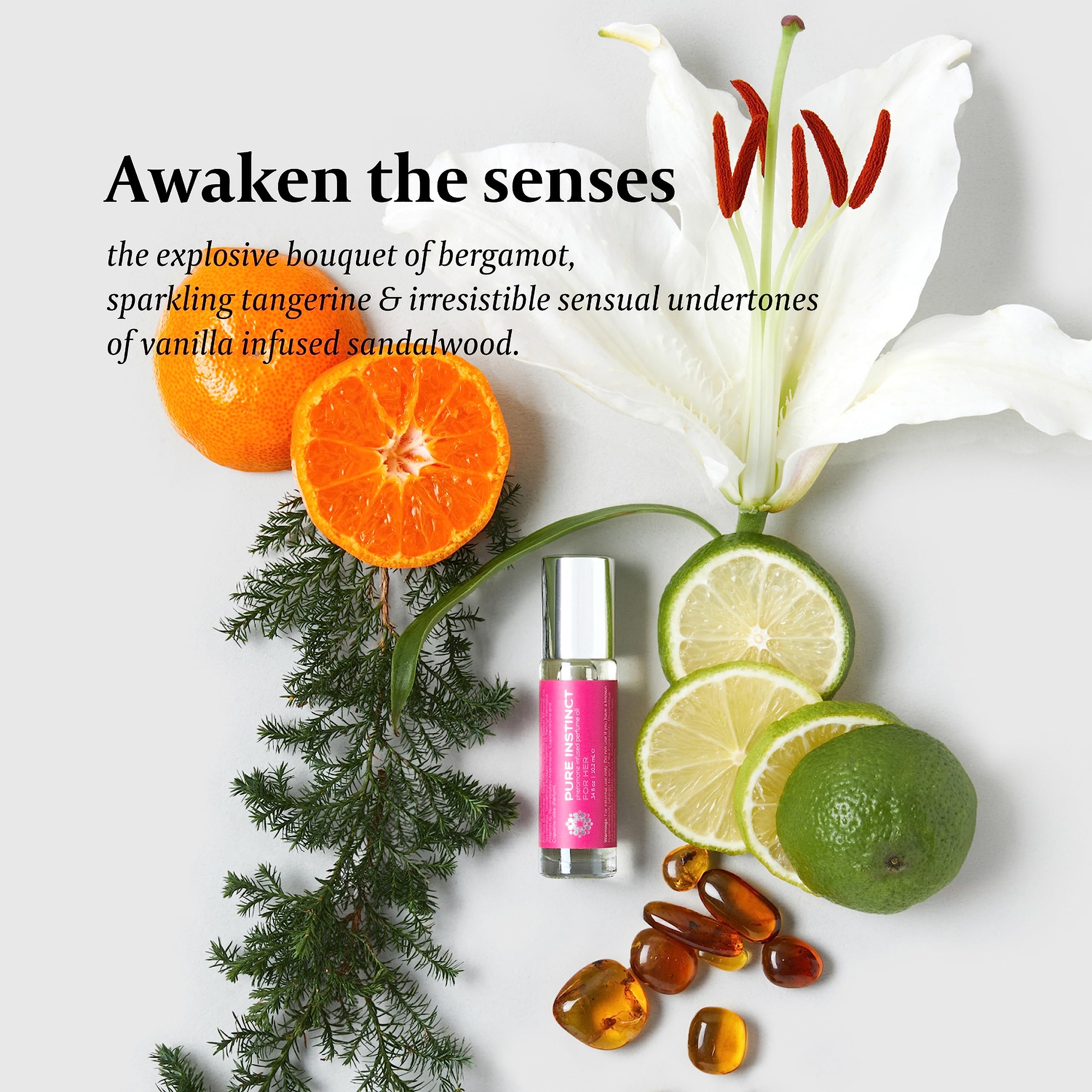 Pure Instinct Roll-On diffuser-friendly note for layering with other fragrances