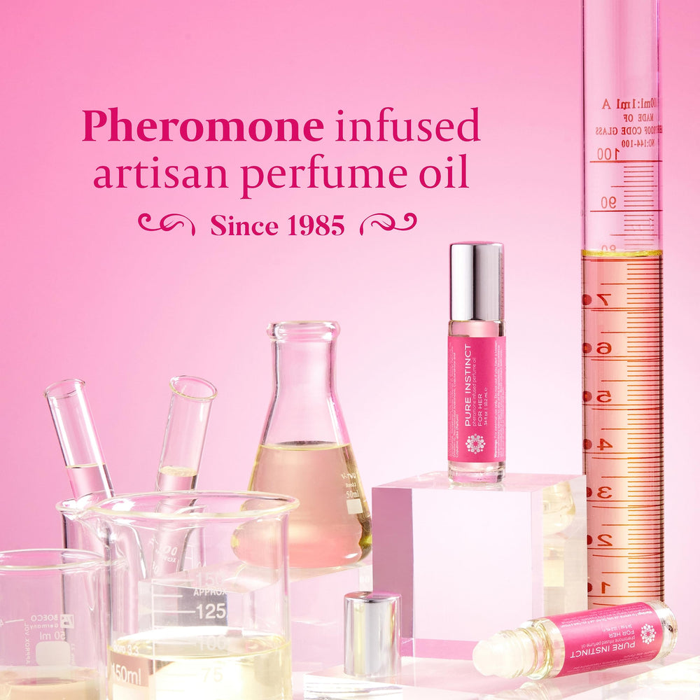Pure Instinct Roll-On applied on wrist for easy testing and personal scent profile
