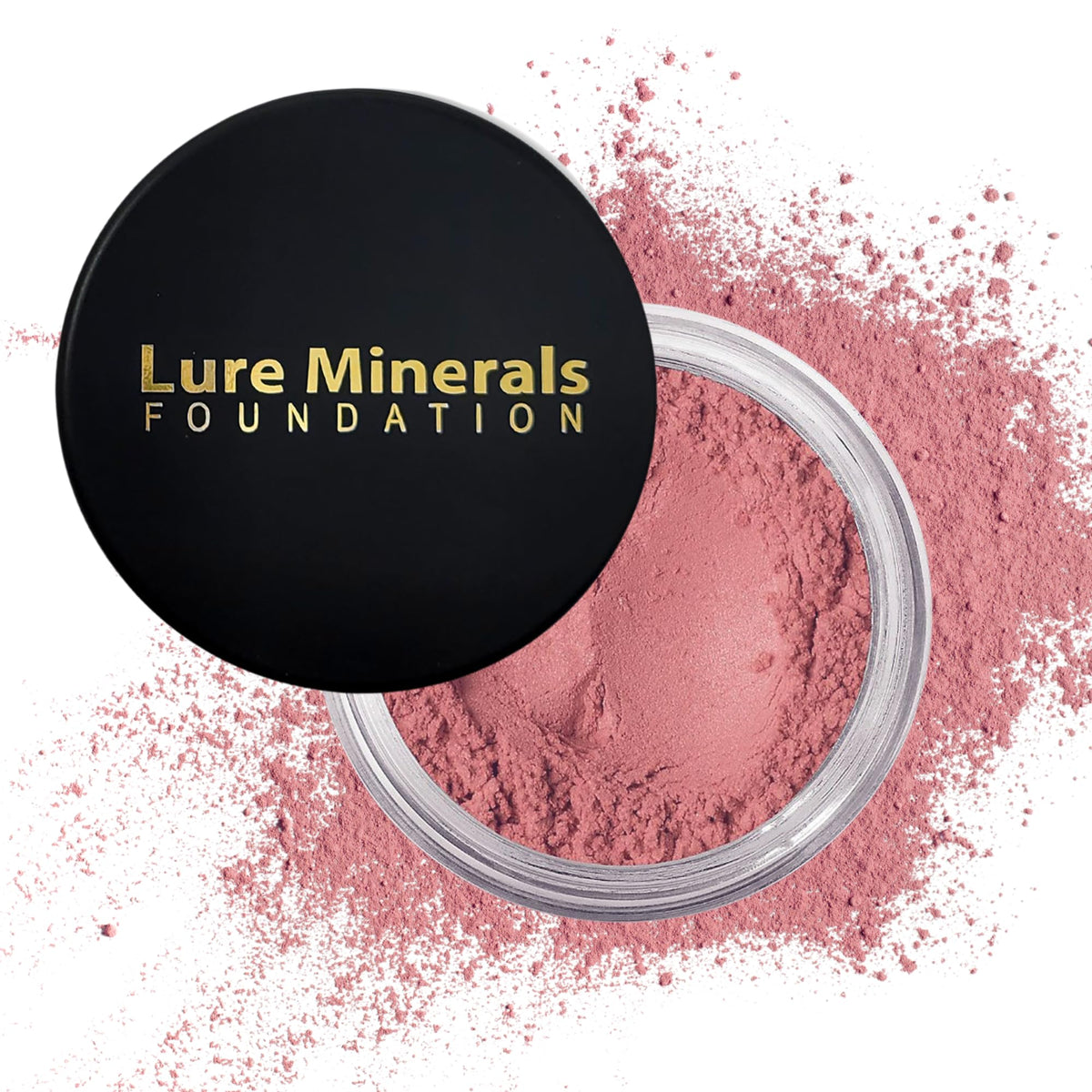 Pure Minerals ASC Foundation 8g sifter jar shows natural mineral coverage.