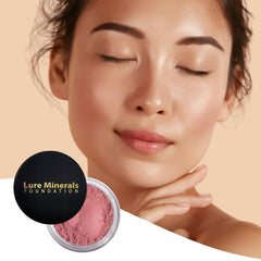 Pure Minerals cruelty-free packaging emphasizes ethical beauty.