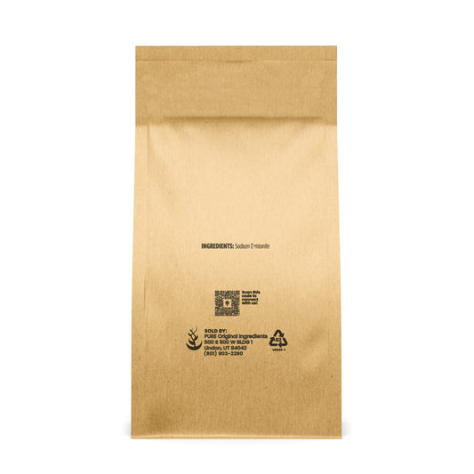 Pure Original Ingredients Bentonite clay during facial mask preparation