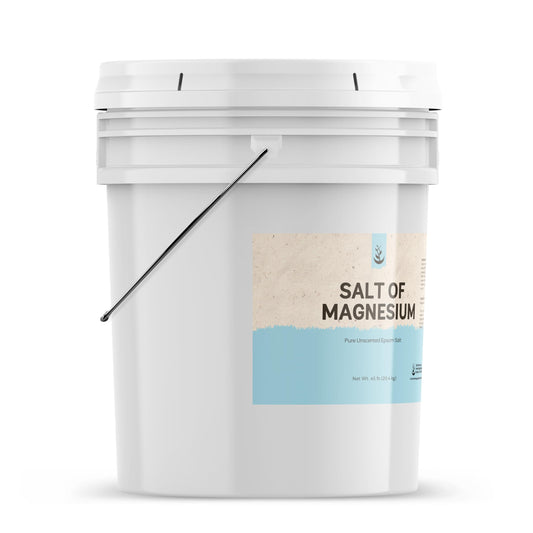 Pure Original Ingredients Epsom salt dissolves quickly in warm water for baths or foot soaks.