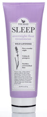 Pure Relief lavender foot lotion bottle for nightly foot care