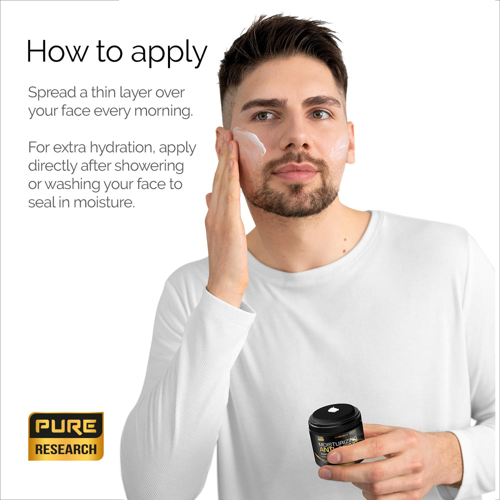 Pure Research Eight-Hour Moisture-Lock scene demonstrating long-lasting hydration.