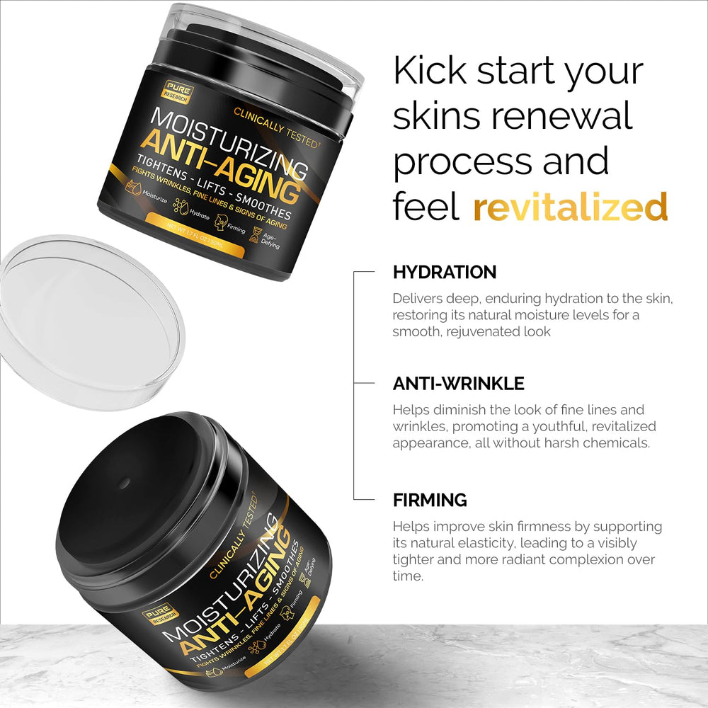 Pure Research Vitamin A & E antioxidant blend photo for skin nourishment.