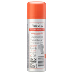 Ingredients of Pure Silk include aloe thyme papaya and willow bark for soothing use