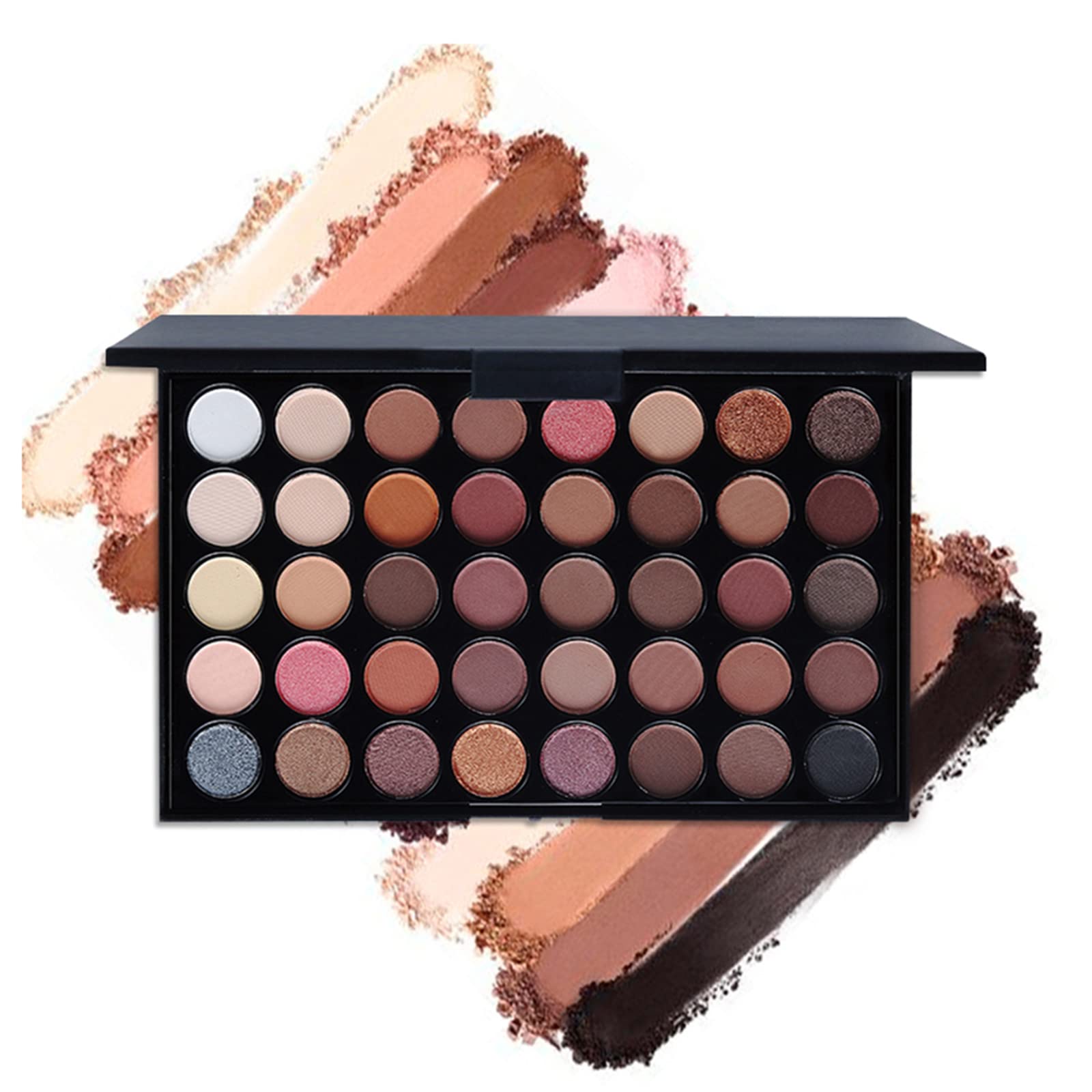 Pure Vie makeup brushes set included for precise, professional application.
