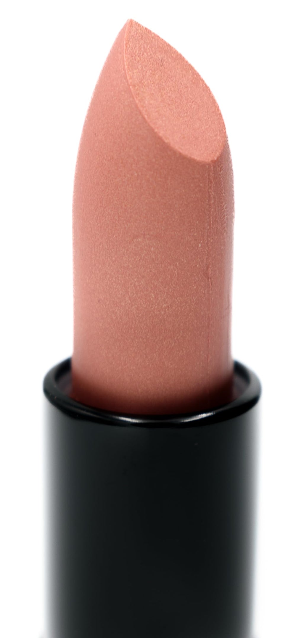 Pure Ziva Apricot Shimmer lipstick tube closeup highlights creamy texture and design