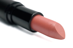 Pure Ziva Barely Beige lipstick swatch with creamy pearl finish for everyday wear