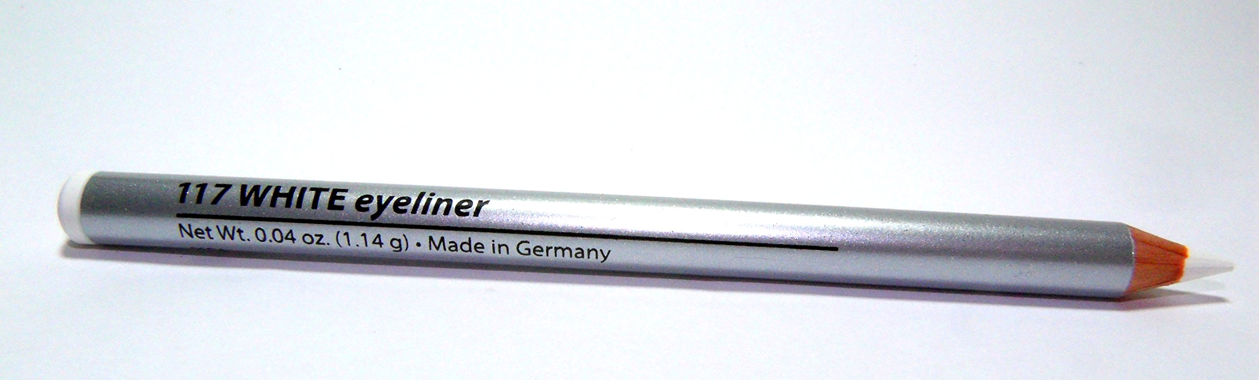 Pure Ziva Bright White Eyeliner swatch on hand showing creamy texture.