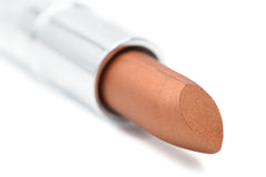 Pure Ziva Copper Glitz lipstick packaging closeup for on-the-go beauty.