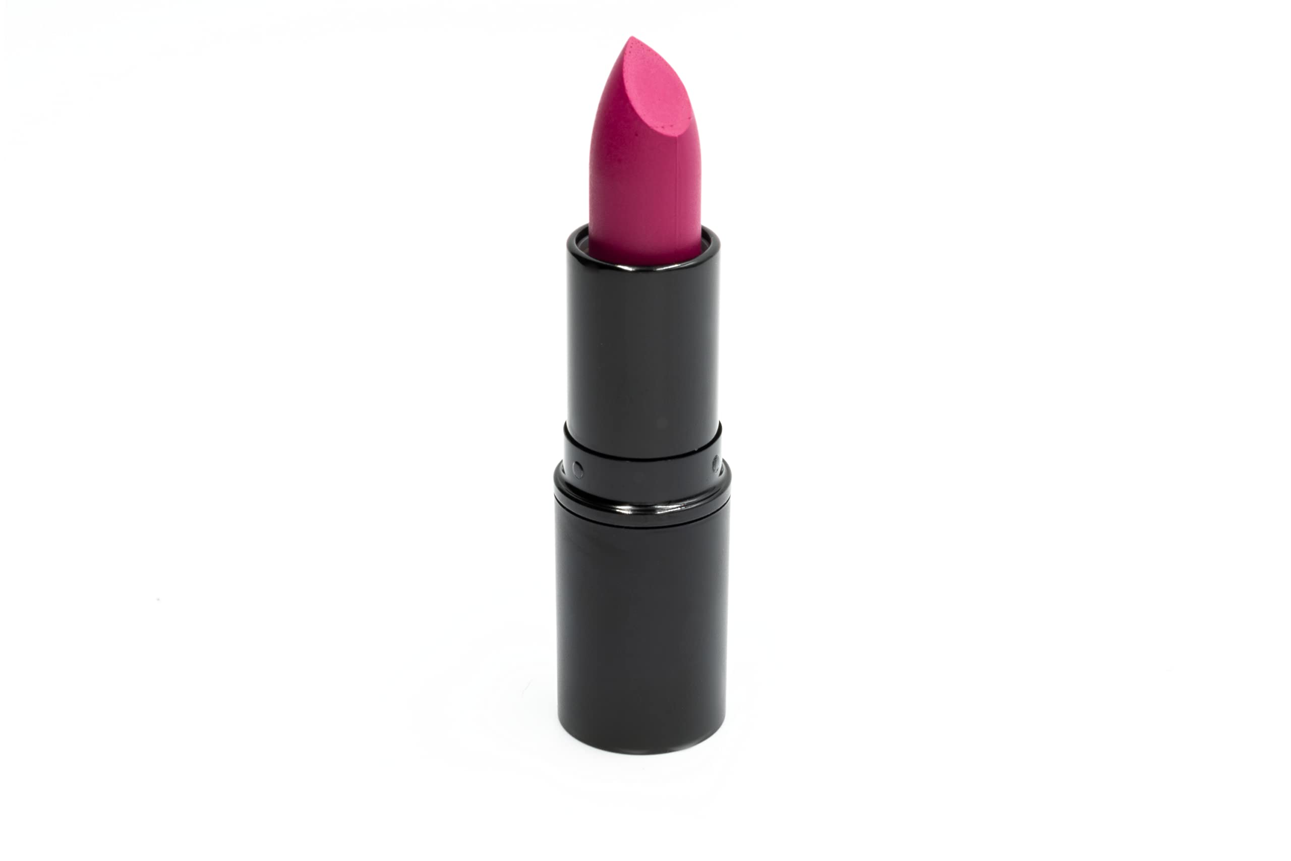 Pure Ziva Cranberry Red swatch on arm displays vibrant color payoff with moisture