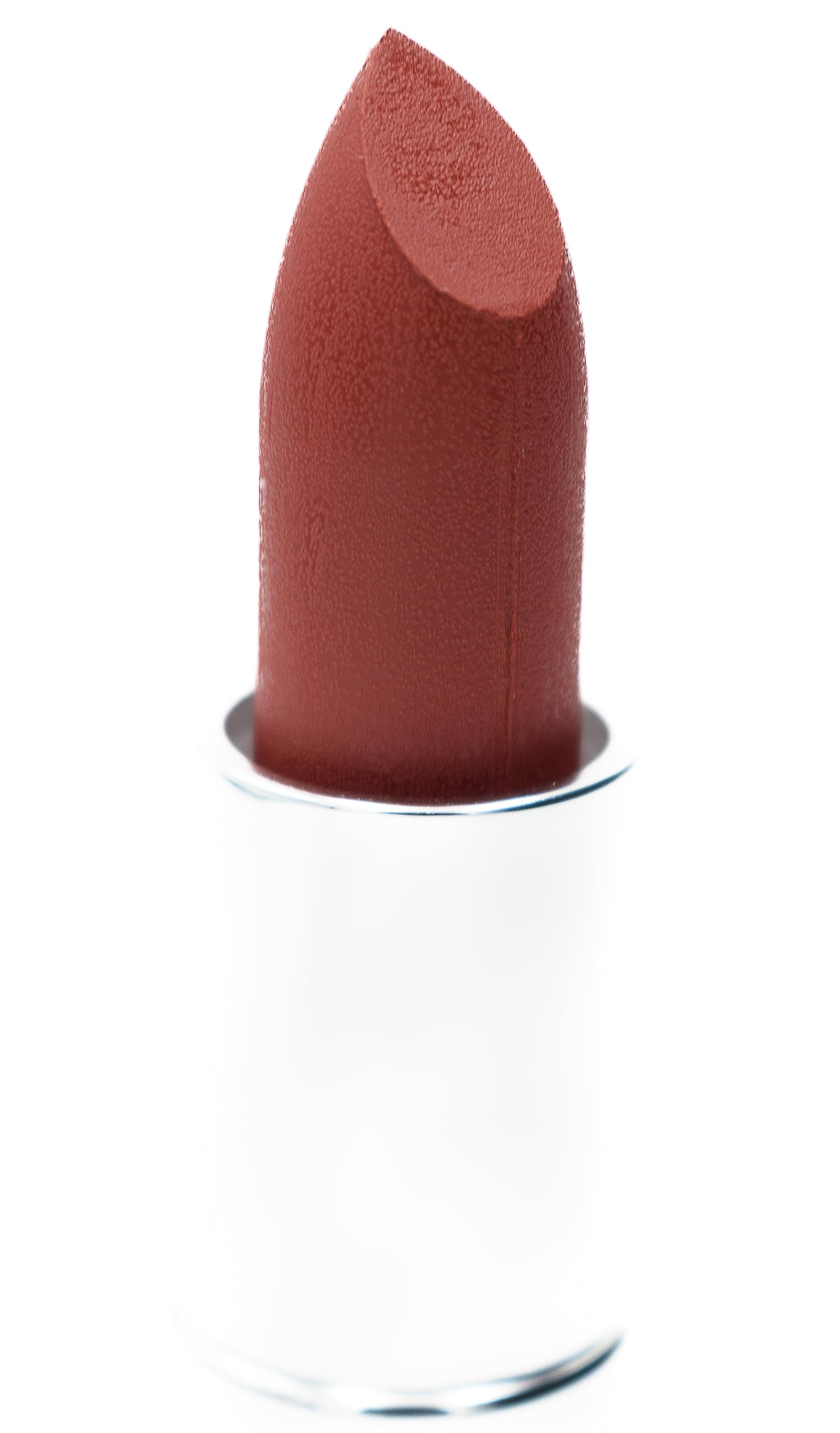 Pure Ziva lipstick application on lips shows smooth glide and even coverage.