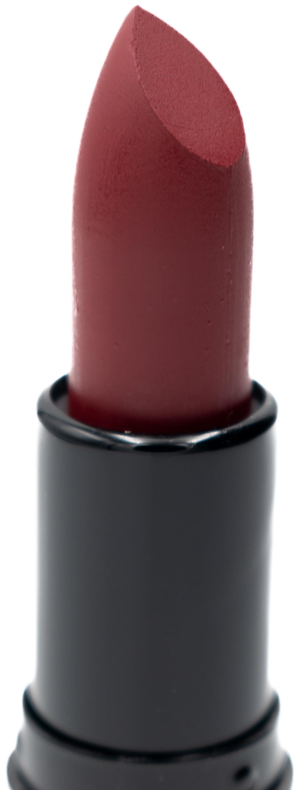 Pure Ziva Daring Deep Red lipstick on lips with bold, long-lasting color.
