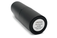 Pure Ziva Hot Tamale lipstick outer packaging highlights premium USA-made quality