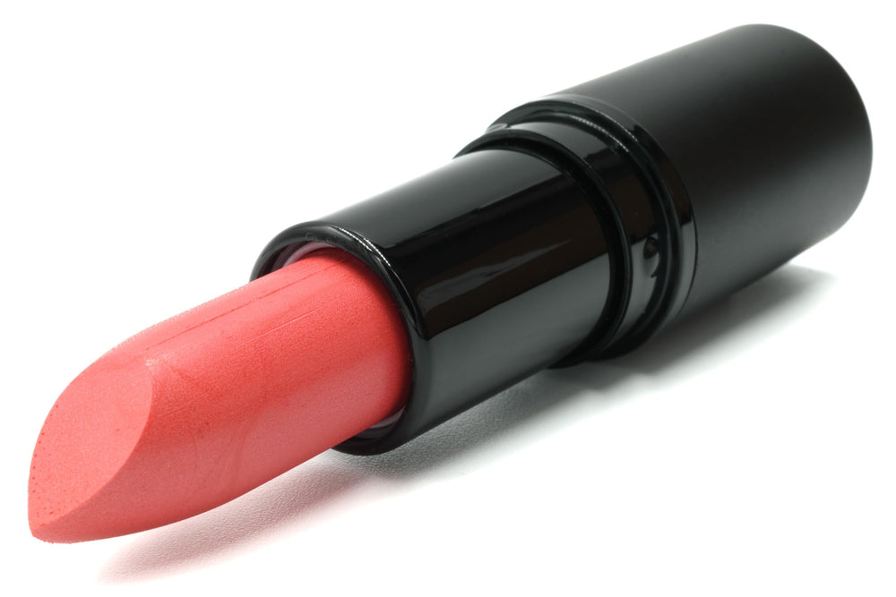 Pure Ziva lip color swatch on hand for quick shade reference.