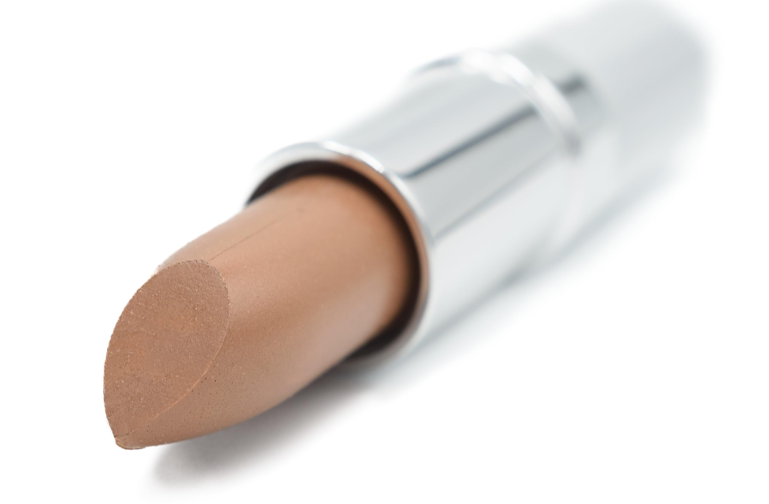 Pure Ziva Malt Light Brown Nude lipstick Creme-base finish swatch.