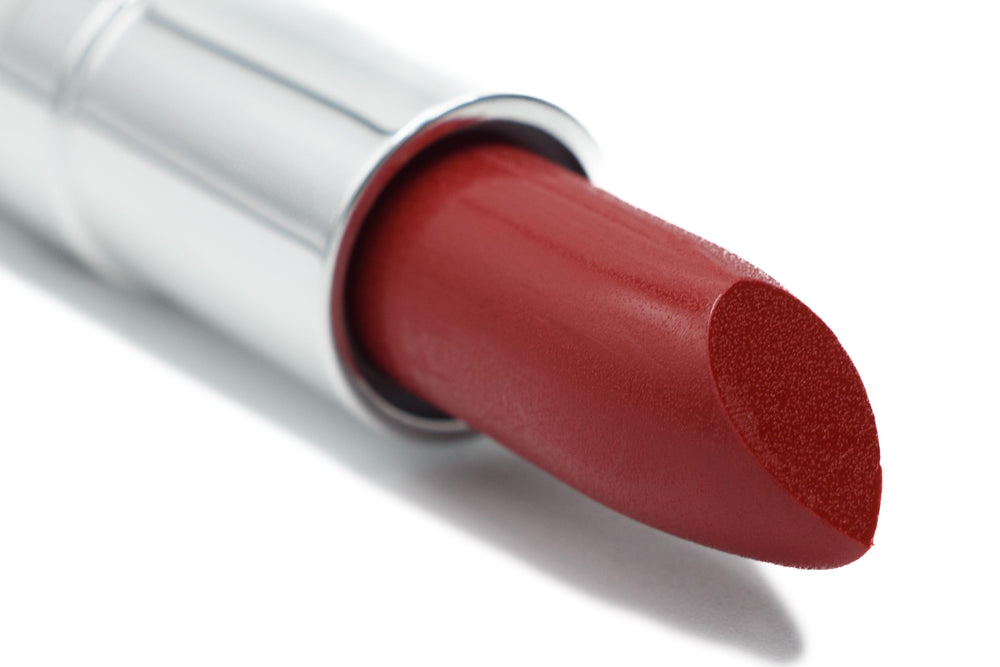 Pure Ziva Mega Matte Ruby Slippers lipstick tube front view for bold color.