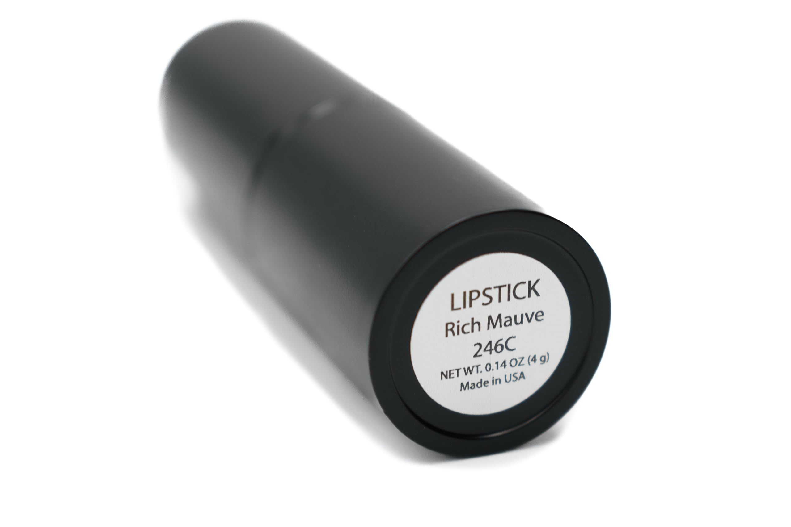 Pure Ziva Rich Mauve creme-base swirl shows smooth texture for easy application.
