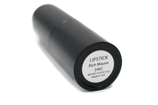 Pure Ziva Rich Mauve creme-base swirl shows smooth texture for easy application.