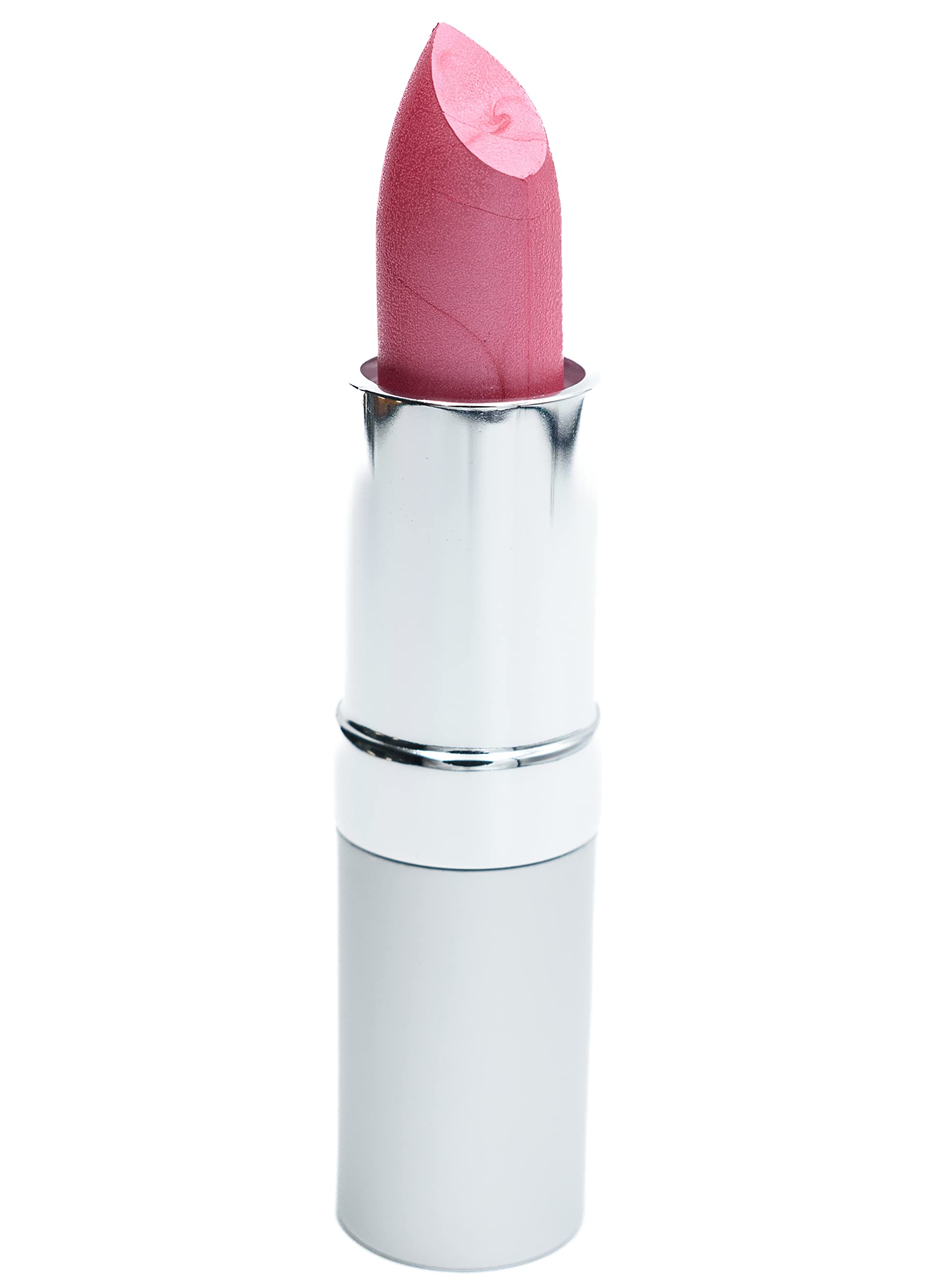 Pure Ziva Rose Pink Jade lipstick delivers a paraben-free, creamy finish for comfortable day-long wear.