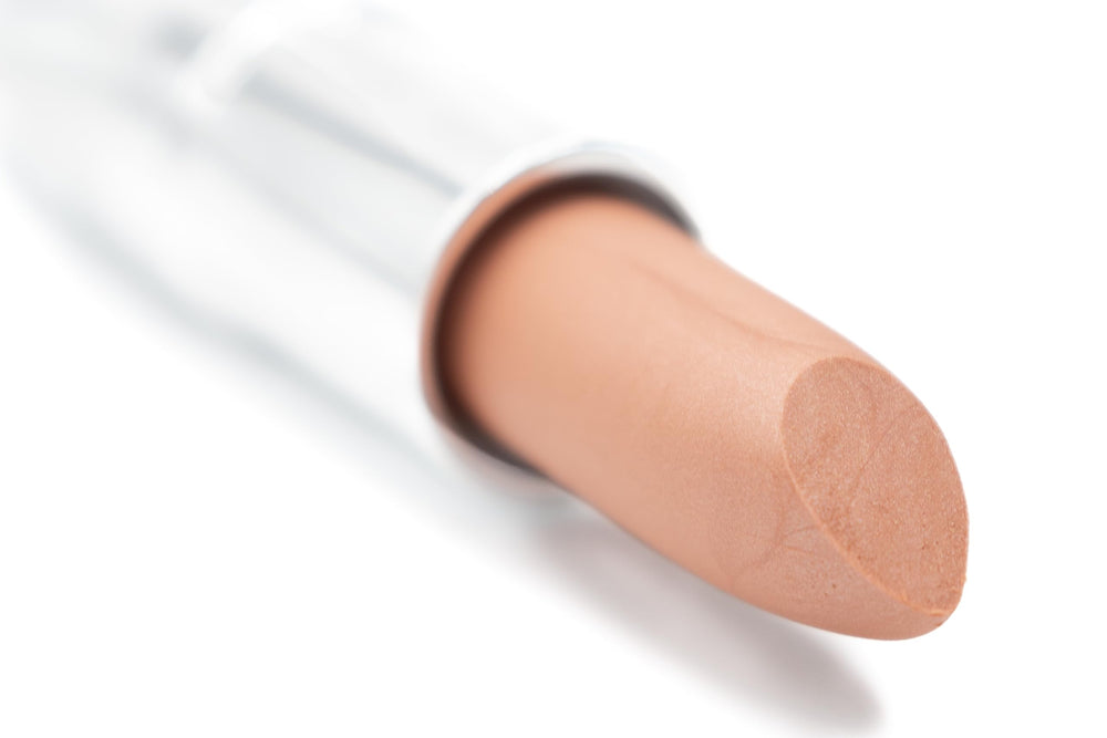 Pure Ziva Sand Shimmer lipstick compact for an everyday nude look.