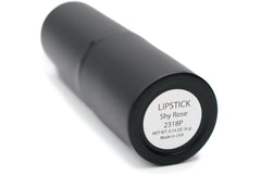 Pure Ziva Shy Rose on lips demonstrates even color payoff.