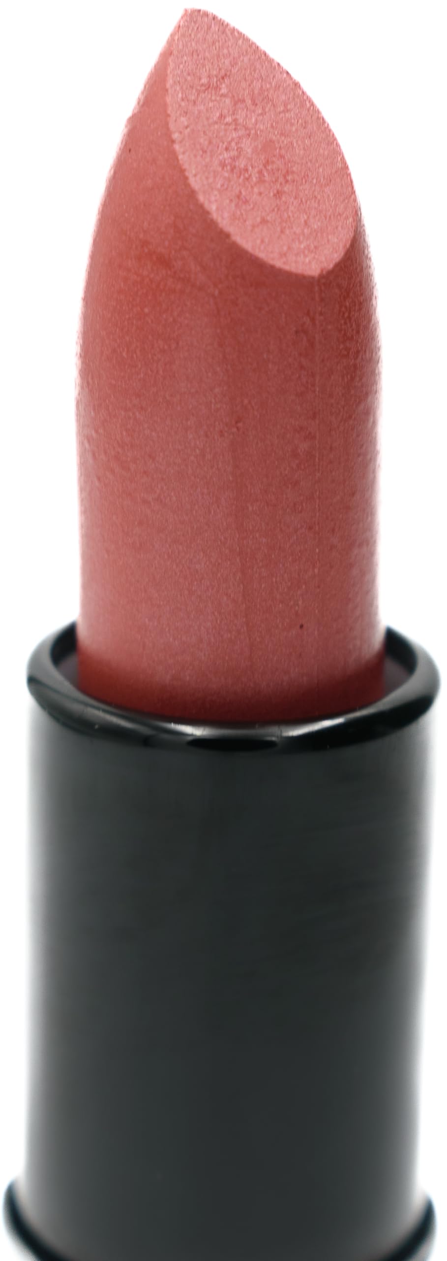 Pure Ziva Shy Rose creme-base shade on lips for smooth coverage.