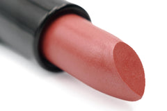 Pure Ziva Shy Rose lipstick swatch shows vibrant color and moisturizing feel.