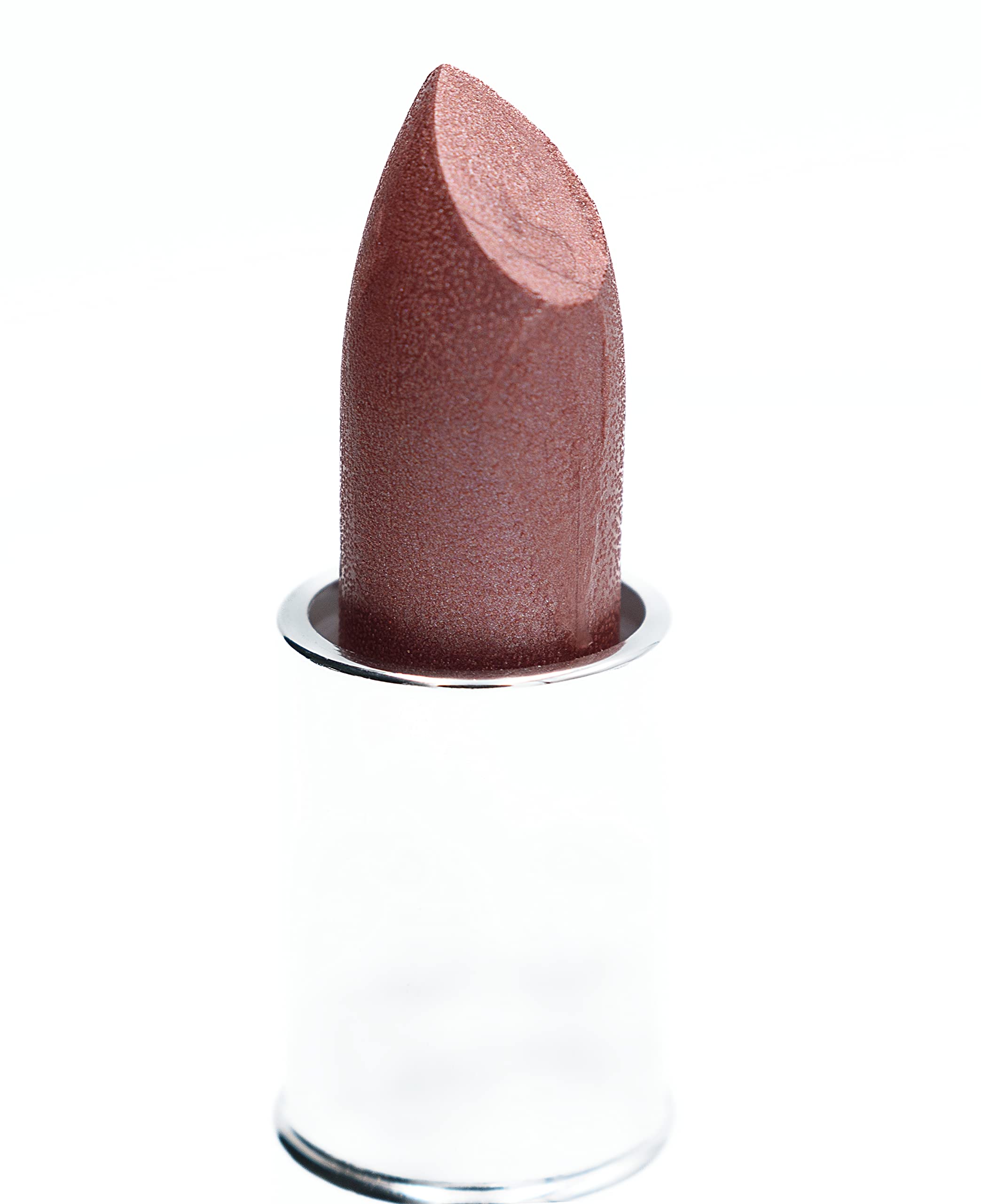 Pure Ziva Spicy Rum Nude Burgundy pearl swatch reveals radiant shimmer and glow.